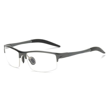 Custom Mens Aluminum Semi-Rimless Sports Prescription Glasses Frames